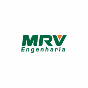 Logo da MRV Engenharia, uma das incorporadoras parceiras.
